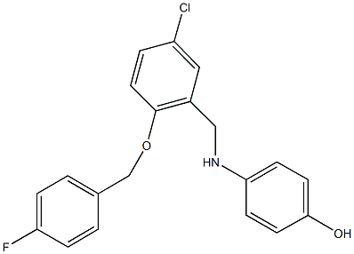 665014-98-2 4-({5-chloro-2-[(4-fluorobenzyl)oxy]benzyl}amino)phenol