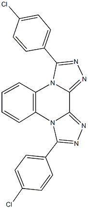665021-85-2 3,10-bis(4-chlorophenyl)di[1,2,4]triazolo[4,3-a:3,4-c]quinoxaline