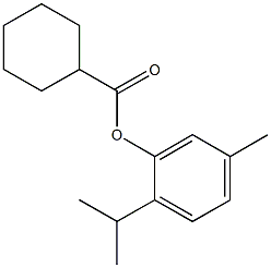 2-isopropyl-5-methylphenyl cyclohexanecarboxylate|