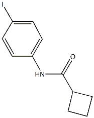 N-(4-iodophenyl)cyclobutanecarboxamide Structure