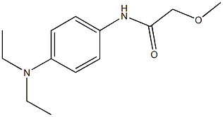 N-[4-(diethylamino)phenyl]-2-methoxyacetamide Struktur