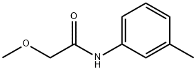 2-methoxy-N-(3-methylphenyl)acetamide Struktur