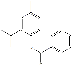 2-isopropyl-4-methylphenyl 2-methylbenzoate|