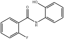 2-氟-N-(2-羟基苯基)苯甲酰胺, 666818-15-1, 结构式