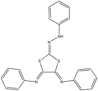 666820-68-4 4,5-bis(phenylimino)-1,3-dithiolan-2-one phenylhydrazone