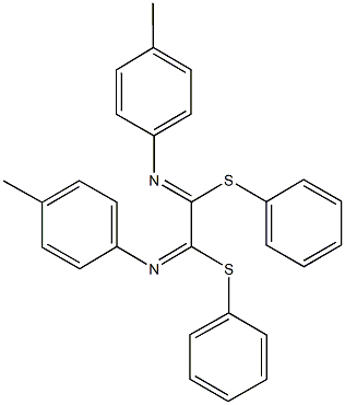 diphenyl N~1~,N~2~-bis(4-methylphenyl)ethanediimidothioate,666820-90-2,结构式