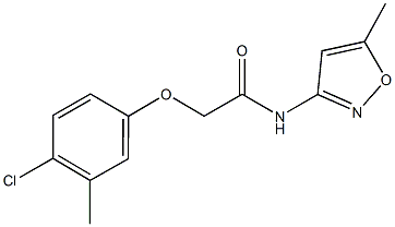 667404-28-6 2-(4-chloro-3-methylphenoxy)-N-(5-methylisoxazol-3-yl)acetamide