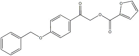 667406-88-4 2-[4-(benzyloxy)phenyl]-2-oxoethyl 2-furoate