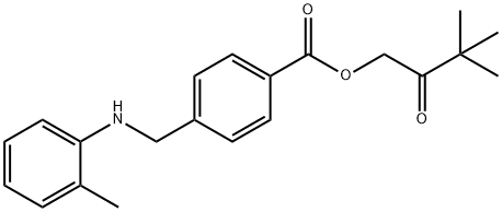 667410-46-0 3,3-dimethyl-2-oxobutyl 4-(2-toluidinomethyl)benzoate