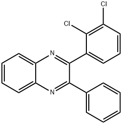 2-(2,3-dichlorophenyl)-3-phenylquinoxaline Structure