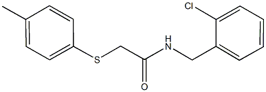 667877-42-1 N-(2-chlorobenzyl)-2-[(4-methylphenyl)sulfanyl]acetamide