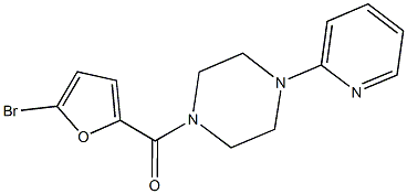 1-(5-bromo-2-furoyl)-4-(2-pyridinyl)piperazine|