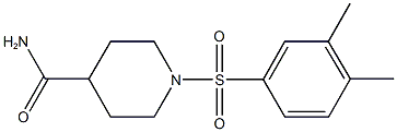 1-[(3,4-dimethylphenyl)sulfonyl]piperidine-4-carboxamide|