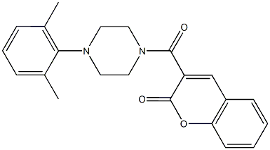 667892-62-8 3-{[4-(2,6-dimethylphenyl)-1-piperazinyl]carbonyl}-2H-chromen-2-one