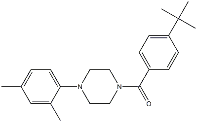 1-(4-tert-butylbenzoyl)-4-(2,4-dimethylphenyl)piperazine|