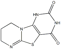 8,9-dihydro-7H-pyrimido[4',5':4,5][1,3]thiazolo[3,2-a]pyrimidine-2,4(1H,3H)-dione Struktur