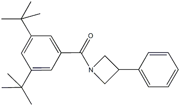 667895-64-9 1-(3,5-ditert-butylbenzoyl)-3-phenylazetidine