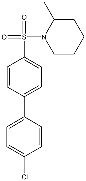 667912-23-4 1-[(4'-chloro[1,1'-biphenyl]-4-yl)sulfonyl]-2-methylpiperidine