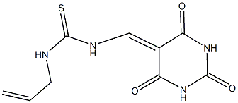 667914-24-1 N-allyl-N'-[(2,4,6-trioxotetrahydro-5(2H)-pyrimidinylidene)methyl]thiourea