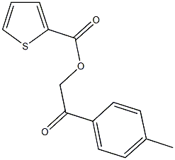 2-(4-methylphenyl)-2-oxoethyl 2-thiophenecarboxylate|