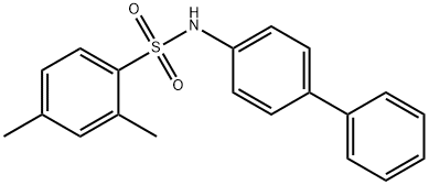 N-[1,1'-biphenyl]-4-yl-2,4-dimethylbenzenesulfonamide Structure