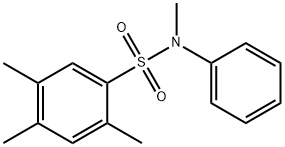 N,2,4,5-tetramethyl-N-phenylbenzenesulfonamide Structure