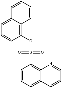 1-naphthyl 8-quinolinesulfonate Struktur