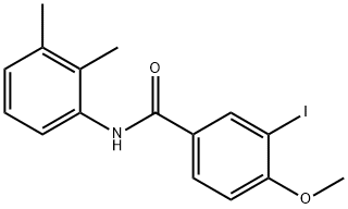 N-(2,3-dimethylphenyl)-3-iodo-4-methoxybenzamide Struktur