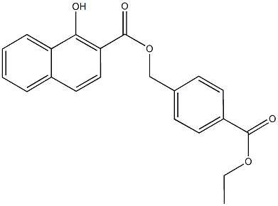 672342-31-3 4-(ethoxycarbonyl)benzyl 1-hydroxy-2-naphthoate