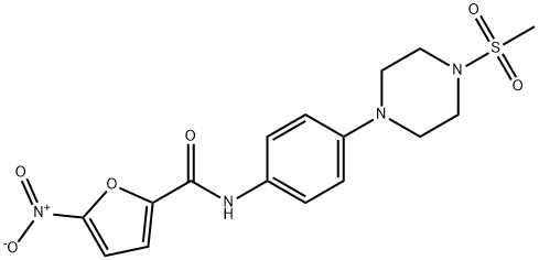 674816-49-0 5-nitro-N-{4-[4-(methylsulfonyl)-1-piperazinyl]phenyl}-2-furamide