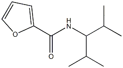 N-(1-isopropyl-2-methylpropyl)-2-furamide,676153-15-4,结构式