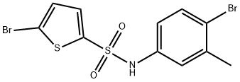 676334-28-4 5-bromo-N-(4-bromo-3-methylphenyl)-2-thiophenesulfonamide
