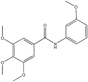 3,4,5-trimethoxy-N-(3-methoxyphenyl)benzamide|