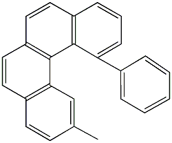 11-methyl-1-phenylbenzo[c]phenanthrene Structure