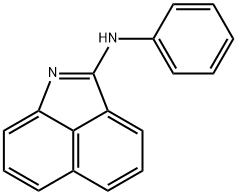N-benzo[cd]indol-2-yl-N-phenylamine 化学構造式