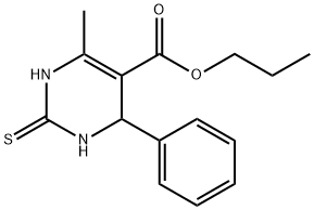 propyl 6-methyl-4-phenyl-2-thioxo-1,2,3,4-tetrahydro-5-pyrimidinecarboxylate|