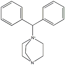 1-benzhydryl-4-aza-1-azoniabicyclo[2.2.2]octane,682737-39-9,结构式