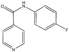 N-(4-fluorophenyl)isonicotinamide Structure