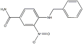 4-(benzylamino)-3-nitrobenzamide,68502-38-5,结构式