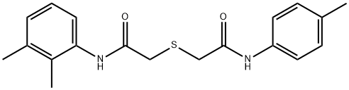 685845-12-9 2-{[2-(2,3-dimethylanilino)-2-oxoethyl]sulfanyl}-N-(4-methylphenyl)acetamide