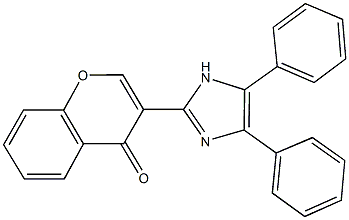 68827-54-3 3-(4,5-diphenyl-1H-imidazol-2-yl)-4H-chromen-4-one