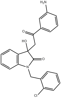 690219-62-6 3-[2-(3-aminophenyl)-2-oxoethyl]-1-(2-chlorobenzyl)-3-hydroxy-1,3-dihydro-2H-indol-2-one
