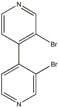 3,3'-dibromo-4,4'-bipyridine Struktur