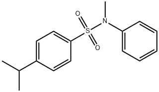 4-isopropyl-N-methyl-N-phenylbenzenesulfonamide Struktur