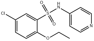 5-chloro-2-ethoxy-N-(4-pyridinyl)benzenesulfonamide,691381-42-7,结构式