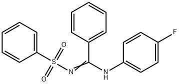 691382-49-7 N-[[(4-fluorophenyl)imino](phenyl)methyl]benzenesulfonamide