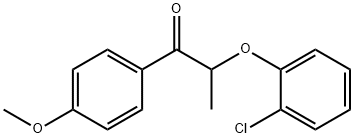 2-(2-chlorophenoxy)-1-(4-methoxyphenyl)-1-propanone|