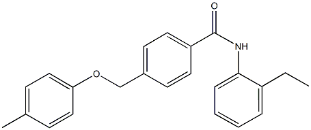 692290-88-3 N-(2-ethylphenyl)-4-[(4-methylphenoxy)methyl]benzamide