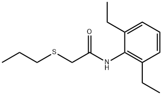 N-(2,6-diethylphenyl)-2-(propylsulfanyl)acetamide|