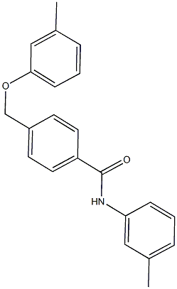 4-[(3-methylphenoxy)methyl]-N-(3-methylphenyl)benzamide|